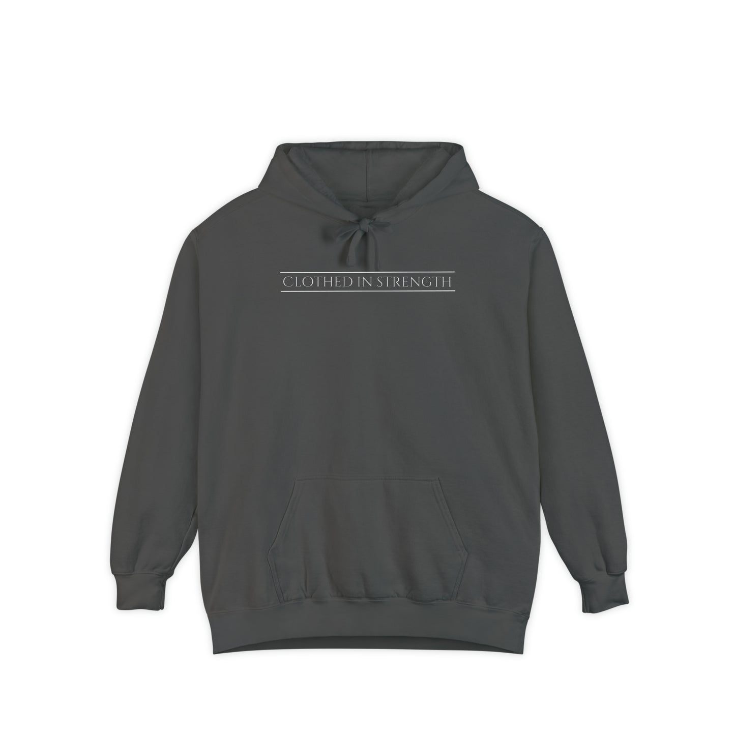 CLOTHED IN STRENGTH unisex hoodie