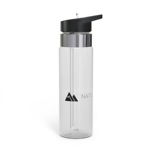 Clear 20oz Tritan Sport Bottle – Lightweight Reusable Water Bottle for Gym & Everyday Hydration